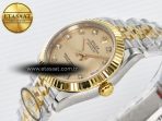 Rolex DateJust 31 278273 ARF 1:1 Best Edition 904L Steel YG Diamonds Dial on SS/YG Jubilee Bracelet ETA 2688 - Görsel 6