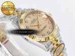 Rolex DateJust 31 278273 ARF 1:1 Best Edition 904L Steel YG Diamonds Dial on SS/YG Jubilee Bracelet ETA 2688 - Görsel 7