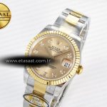 Rolex DateJust 31 278273 ARF 1:1 Best Edition 904L Steel YG Diamonds Dial on SS/YG Oyster Bracelet ETA 2688