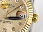 Rolex DateJust 31 278273 ARF 1:1 Best Edition 904L Steel YG Diamonds Dial on SS/YG Oyster Bracelet ETA 2688 - Görsel 11