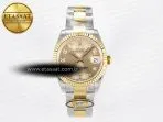 Rolex DateJust 31 278273 ARF 1:1 Best Edition 904L Steel YG Diamonds Dial on SS/YG Oyster Bracelet ETA 2688 - Görsel 3
