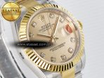 Rolex DateJust 31 278273 ARF 1:1 Best Edition 904L Steel YG Diamonds Dial on SS/YG Oyster Bracelet ETA 2688 - Görsel 5