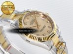Rolex DateJust 31 278273 ARF 1:1 Best Edition 904L Steel YG Diamonds Dial on SS/YG Oyster Bracelet ETA 2688 - Görsel 7
