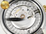 Rolex DateJust 278271 904L Steel Fluted Green Floral Dial Fluted Bezel on SS/YG Cal.2236 - Görsel 20