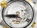 Rolex DateJust 278271 904L Steel Fluted Green Floral Dial Fluted Bezel on SS/YG Cal.2236 - Görsel 24