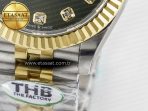 Rolex DateJust 278273 904L Steel Green Diamonds Dial on SS/YG Cal.2236 - Görsel 13