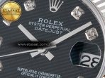 Rolex DateJust 31 278274 ARF 1:1 Best Edition 904L Steel Black Diamonds Dial on SS Jubilee Bracelet ETA 2688 - Görsel 10