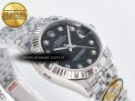 Rolex DateJust 31 278274 ARF 1:1 Best Edition 904L Steel Black Diamonds Dial on SS Jubilee Bracelet ETA 2688 - Görsel 7