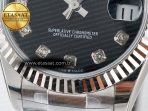 Rolex DateJust 31 278274 ARF 1:1 Best Edition 904L Steel Black Diamonds Dial on SS Oyster Bracelet ETA 2688 - Görsel 12