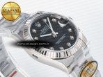 Rolex DateJust 31 278274 ARF 1:1 Best Edition 904L Steel Black Diamonds Dial on SS Oyster Bracelet ETA 2688 - Görsel 7