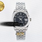 Rolex Datejust 31 278274 ARF Siyah Roma Kadran Jubilee 2688 Eta Saat - Görsel 3 - 1:1 Süper Klon Saat