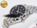 Rolex DateJust 31 278274 ARF 1:1 Best Edition 904L Steel Black Roman Dial on SS Jubilee Bracelet ETA 2688 - Görsel 6