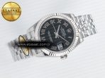 Rolex DateJust 31 278274 ARF 1:1 Best Edition 904L Steel Black Roman Dial on SS Jubilee Bracelet ETA 2688 - Görsel 8