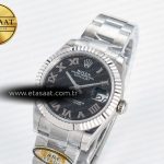 Rolex DateJust 31 278274 ARF 1:1 Best Edition 904L Steel Black Roman Dial on SS Oyster Bracelet ETA 2688