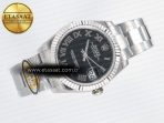 Rolex DateJust 31 278274 ARF 1:1 Best Edition 904L Steel Black Roman Dial on SS Oyster Bracelet ETA 2688 - Görsel 8