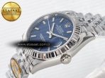 Rolex DateJust 31 278274 ARF 1:1 Best Edition 904L Steel Blue Dial Stick Marker on SS Jubilee Bracelet ETA 2688 - Görsel 6