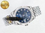 Rolex DateJust 31 278274 ARF 1:1 Best Edition 904L Steel Blue Diamonds Dial on SS Jubilee Bracelet ETA 2688 - Görsel 8