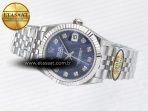 Rolex DateJust 31 278274 ARF 1:1 Best Edition 904L Steel Blue Diamonds Dial on SS Jubilee Bracelet ETA 2688 - Görsel 9