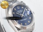 Rolex DateJust 31 278274 ARF 1:1 Best Edition 904L Steel Blue Diamonds Dial on SS Oyster Bracelet ETA 2688 - Görsel 5