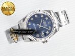 Rolex DateJust 31 278274 ARF 1:1 Best Edition 904L Steel Blue Diamonds Dial on SS Oyster Bracelet ETA 2688 - Görsel 8