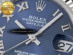 Rolex DateJust 31 278274 ARF 1:1 Best Edition 904L Steel Blue Roman Dial on SS Jubilee Bracelet ETA 2688 - Görsel 13