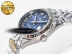 Rolex DateJust 31 278274 ARF 1:1 Best Edition 904L Steel Blue Roman Dial on SS Jubilee Bracelet ETA 2688 - Görsel 6