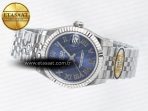 Rolex DateJust 31 278274 ARF 1:1 Best Edition 904L Steel Blue Roman Dial on SS Jubilee Bracelet ETA 2688 - Görsel 9