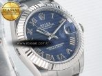 Rolex DateJust 31 278274 ARF 1:1 Best Edition 904L Steel Blue Roman Dial on SS Oyster Bracelet ETA 2688 - Görsel 5