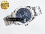 Rolex DateJust 31 278274 ARF 1:1 Best Edition 904L Steel Blue Roman Dial on SS Oyster Bracelet ETA 2688 - Görsel 8