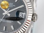 Rolex DateJust 31 278274 ARF 1:1 Best Edition 904L Steel Gray Dial Stick Marker on SS Jubilee Bracelet ETA 2688 - Görsel 11
