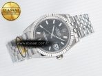 Rolex DateJust 31 278274 ARF 1:1 Best Edition 904L Steel Gray Dial Stick Marker on SS Jubilee Bracelet ETA 2688 - Görsel 8