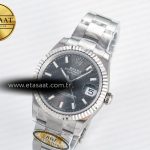 Rolex DateJust 31 278274 ARF 1:1 Best Edition 904L Steel Gray Dial Stick Marker on SS Oyster Bracelet ETA 2688