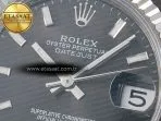 Rolex DateJust 31 278274 ARF 1:1 Best Edition 904L Steel Gray Dial Stick Marker on SS Oyster Bracelet ETA 2688 - Görsel 10
