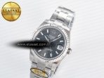 Rolex DateJust 31 278274 ARF 1:1 Best Edition 904L Steel Gray Dial Stick Marker on SS Oyster Bracelet ETA 2688 - Görsel 2