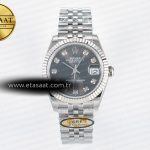 Rolex Datejust 31 278274 ARF Gri Pırlantalı Kadran 2688 11 Eta Saat - Görsel 3 - 1:1 Süper Klon Saat