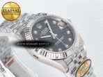 Rolex DateJust 31 278274 ARF 1:1 Best Edition 904L Steel Gray Diamonds Dial on SS Jubilee Bracelet ETA 2688 - Görsel 7