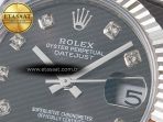 Rolex DateJust 31 278274 ARF 1:1 Best Edition 904L Steel Gray Diamonds Dial on SS Oyster Bracelet ETA 2688 - Görsel 10