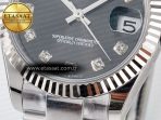 Rolex DateJust 31 278274 ARF 1:1 Best Edition 904L Steel Gray Diamonds Dial on SS Oyster Bracelet ETA 2688 - Görsel 12