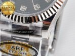Rolex DateJust 31 278274 ARF 1:1 Best Edition 904L Steel Gray Diamonds Dial on SS Oyster Bracelet ETA 2688 - Görsel 13