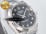 Rolex DateJust 31 278274 ARF 1:1 Best Edition 904L Steel Gray Diamonds Dial on SS Oyster Bracelet ETA 2688 - Görsel 5