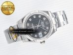 Rolex DateJust 31 278274 ARF 1:1 Best Edition 904L Steel Gray Diamonds Dial on SS Oyster Bracelet ETA 2688 - Görsel 8