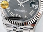 Rolex DateJust 31 278274 ARF 1:1 Best Edition 904L Steel Gray Roman Diamonds Dial on SS Jubilee Bracelet ETA 2688 - Görsel 12