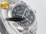 Rolex DateJust 31 278274 ARF 1:1 Best Edition 904L Steel Gray Roman Diamonds Dial on SS Jubilee Bracelet ETA 2688 - Görsel 5