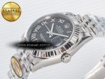 Rolex DateJust 31 278274 ARF 1:1 Best Edition 904L Steel Gray Roman Diamonds Dial on SS Jubilee Bracelet ETA 2688 - Görsel 6