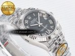 Rolex DateJust 31 278274 ARF 1:1 Best Edition 904L Steel Gray Roman Diamonds Dial on SS Jubilee Bracelet ETA 2688 - Görsel 7