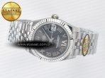Rolex DateJust 31 278274 ARF 1:1 Best Edition 904L Steel Gray Roman Diamonds Dial on SS Jubilee Bracelet ETA 2688 - Görsel 9