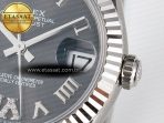Rolex DateJust 31 278274 ARF 1:1 Best Edition 904L Steel Gray Roman Diamonds Dial on SS Oyster Bracelet ETA 2688 - Görsel 11