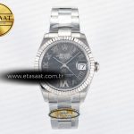 Rolex Datejust 31 278274 ARF Gri Roma Pırlanta Oyster 2688 Eta Saat - Görsel 3 - 1:1 Süper Klon Saat