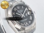 Rolex DateJust 31 278274 ARF 1:1 Best Edition 904L Steel Gray Roman Diamonds Dial on SS Oyster Bracelet ETA 2688 - Görsel 5