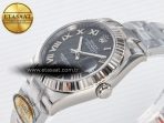 Rolex DateJust 31 278274 ARF 1:1 Best Edition 904L Steel Gray Roman Diamonds Dial on SS Oyster Bracelet ETA 2688 - Görsel 6